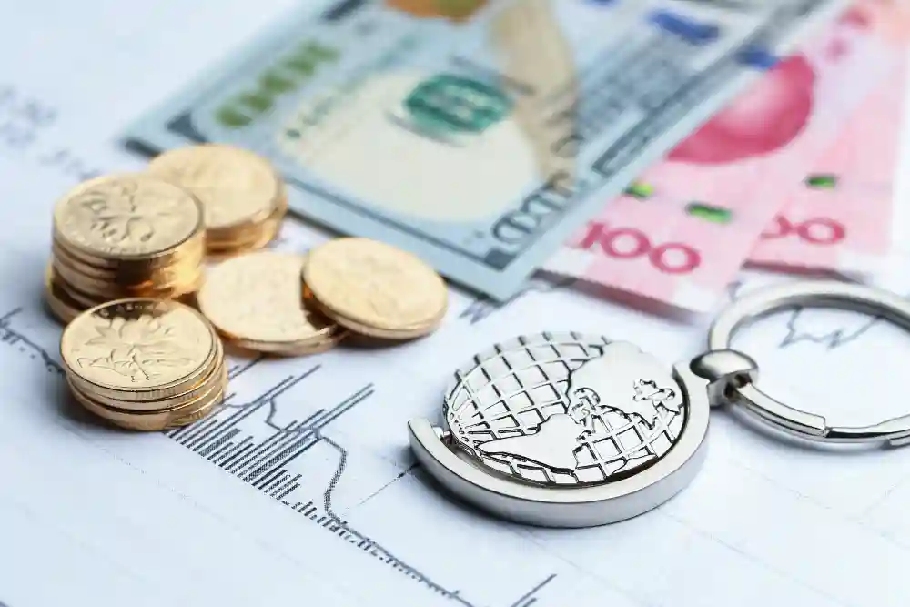 Stock market downturn illustrating an economic crisis or recession